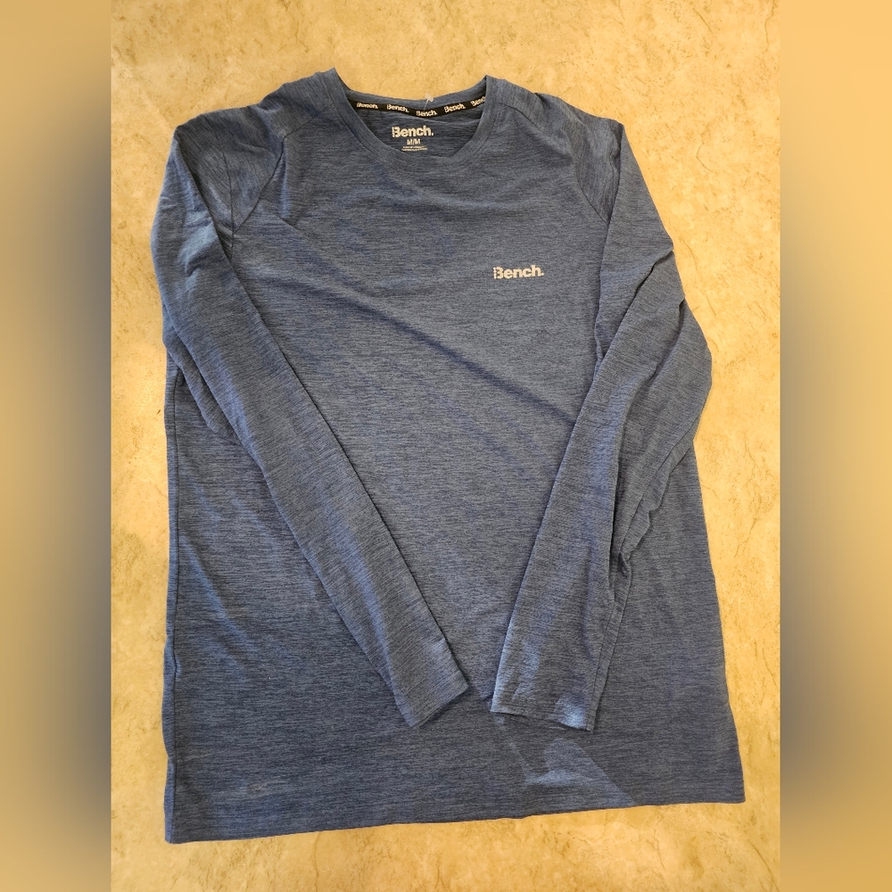 Bench Men's Blue Long Sleeve Shirt